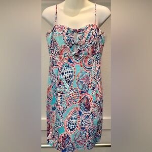 Lilly Pulitzer Colorful Seashell Print Dress